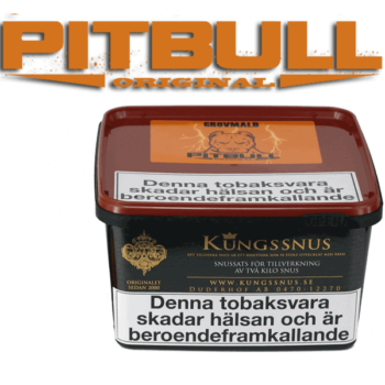 Snussats Pitbull Original Grovmald från Kungssnus för snustillverkning av eget snus hemma. Enkelt, billigt och bra resultat.