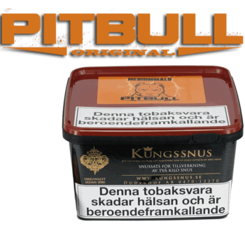 Snussats Pitbull Original Mediummald från Kungssnus för snustillverkning av eget snus hemma. Enkelt, billigt och bra resultat. - Beställ från Snusfabriken.com