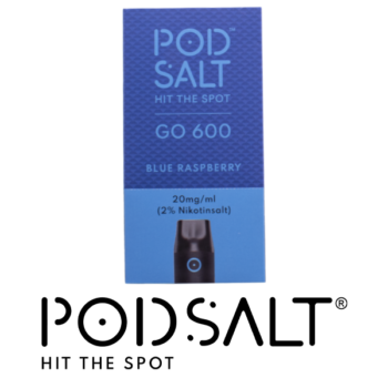 Pod Salt Go 600 Blue Raspberry 20 mg enhetsförpackning