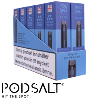 Pod Salt Go 600 Blue Raspberry