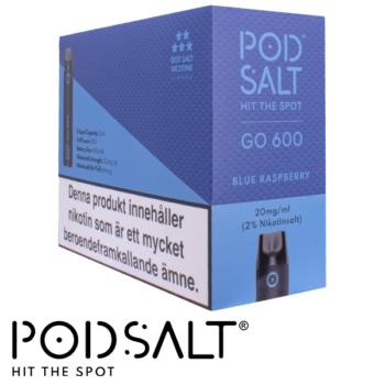 Pod Salt Go 600 Blue Raspberry