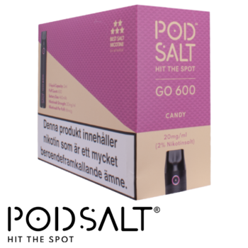 Pod Salt Go 600 Candy - 10-pack.