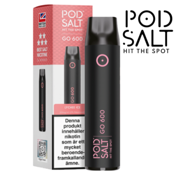 Pod Salt Go 600 Lychee Ice 20 mg enheten