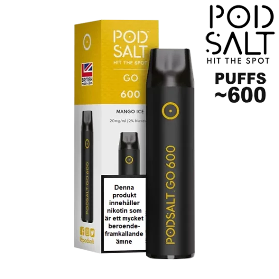 Pod Salt GO 600 Mango Ice 20 mg