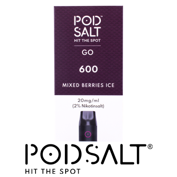 Pod Salt GO 600 Mixed Berries Ice 20 mg