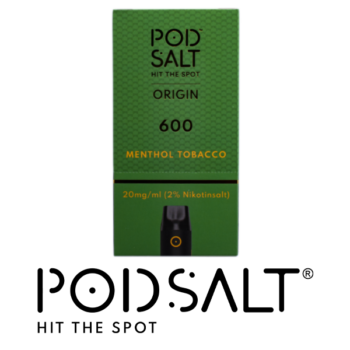 Pod Salt Go 600 Menthol Tobacco 20 mg enhetsförpackning