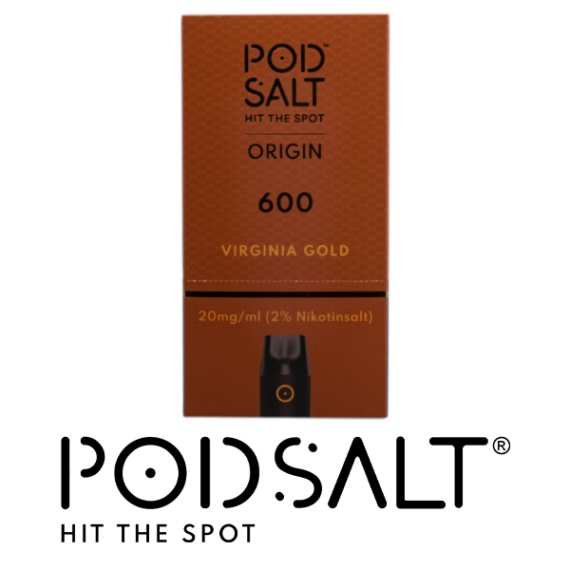 Pod Salt Go 600 Virginia Tobacco 20 mg enhetsförpackning