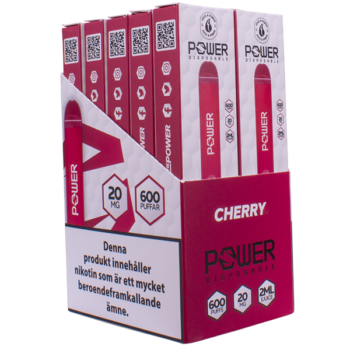 Powerbar Cherry 20 mg som 10-pack