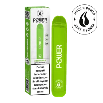 Powerbar Sour Apple 20 mg Vape