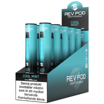 REV POD Cool Mint 10 mg - 10 pack.