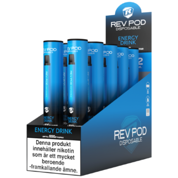 REV POD Energy Drink 10 mg - 10 pack.