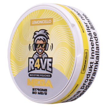 Rave Lemoncello med 25mg nikotin per prilla