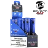 Rev Pod MAX Blueberry Pommz 14 mg Engångscigaretter i 10 pack