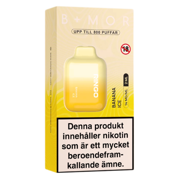 BMOR Ringo Banana Ice 14 mg - Enhetsförpackning