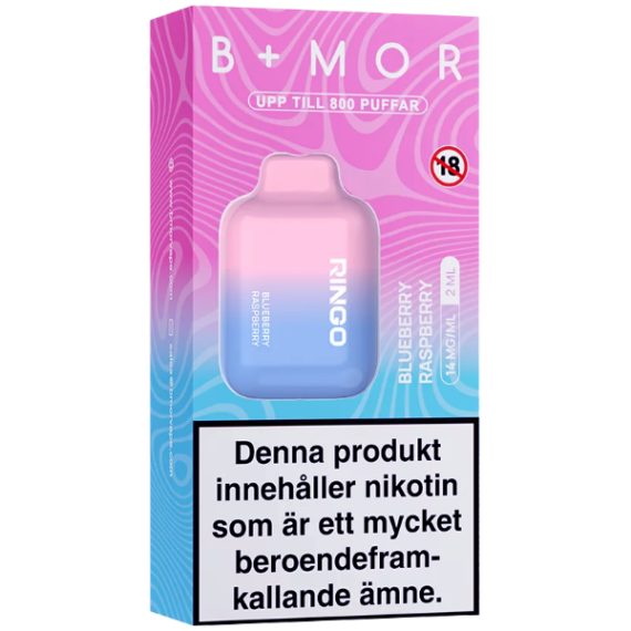 BMOR Ringo Blueberry Raspberry 14mg - Enhetsförpackning