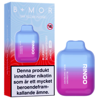 BMOR Ringo Blueberry Sour Raspberry 14mg