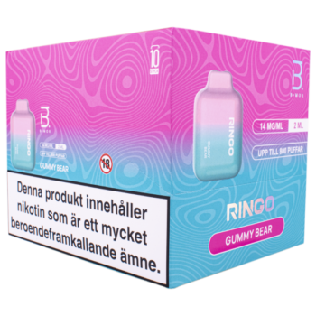 BMOR Ringo Gummy Bear 14mg - Stängd displayförpackning