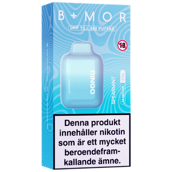 BMOR Ringo Spearmint 14mg - Enhetsförpackning