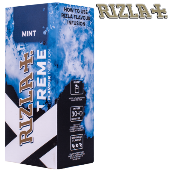 Rizla Fresh Mint Extreme Flavor Card 25-pack