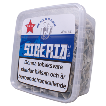 Siberia White Portionssnus 500 Gram