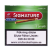 Signature Finos Green Filter Cigariller.