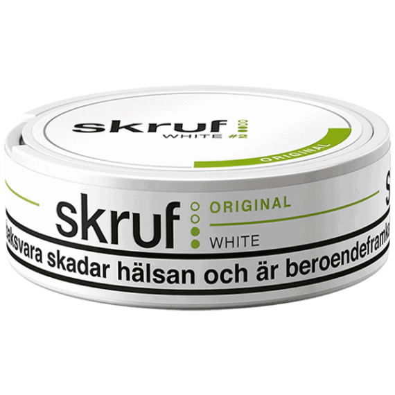 Skruf Original White Portionssnus