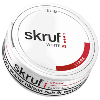 Skruf Stark Slim White Portion