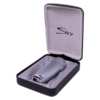 Sky III Jet Flame Lighter Cigarrtändare med inbyggd cigarrpunch silver