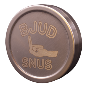 Snusdosa i Rostfritt Stål - Bjud Snus