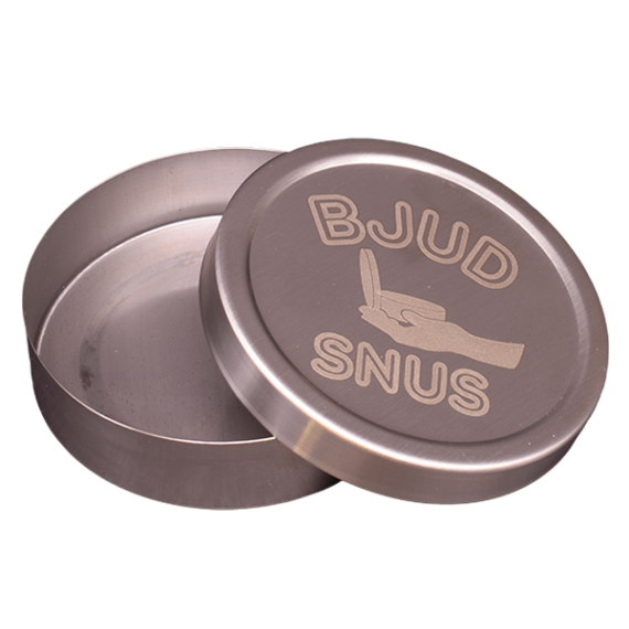 Snusdosa i Rostfritt Stål - Bjud Snus