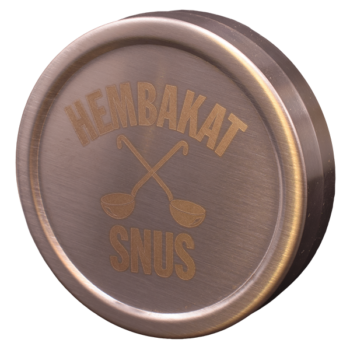 Snusdosa i Rostfritt Stål - Hembakat Snus