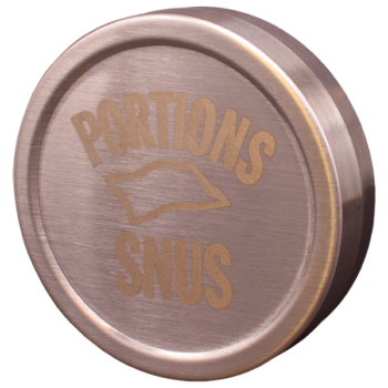 Snusdosa I Rostfritt Stål - Portions Snus