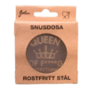 Snusdosa I Rostfritt Stål - Queen Of F****G Everything förpackning