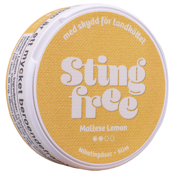 Stingfree Maltese Lemon All White Portionssnus