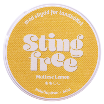 Stingfree Maltese Lemon All White Portionssnus