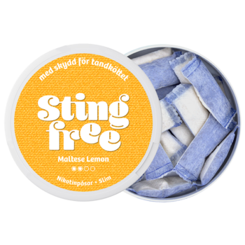 Stingfree Maltese Lemon Slim Portionssnus