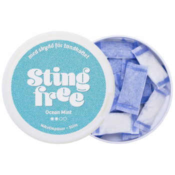 Stingfree Ocean Mint All White Slim Portion