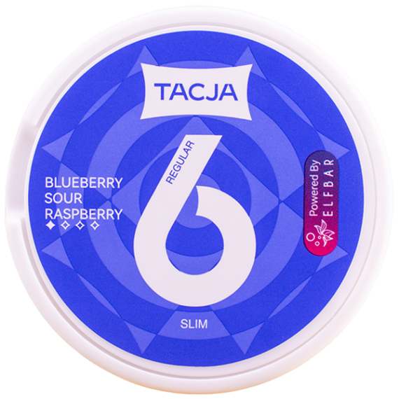 TACJA Blueberry Sour Raspberry 6 mg