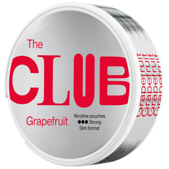 Locket på The Club Grapefruit 9 mg har ett dubbellock vilket innebär att den har ett extra utrymme för begagnade prillor. Ett så kallat spottlock.