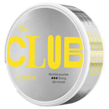 The Club Lemon 9 mg all white portionssnus