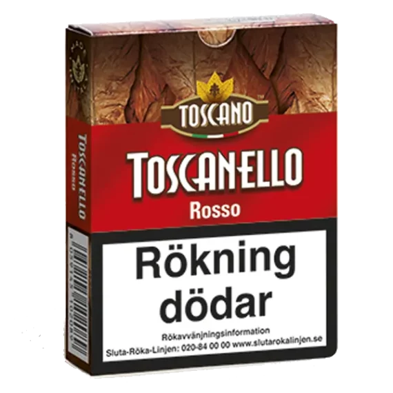 Toscano Toscanello Rosso 5-pack cigarrer