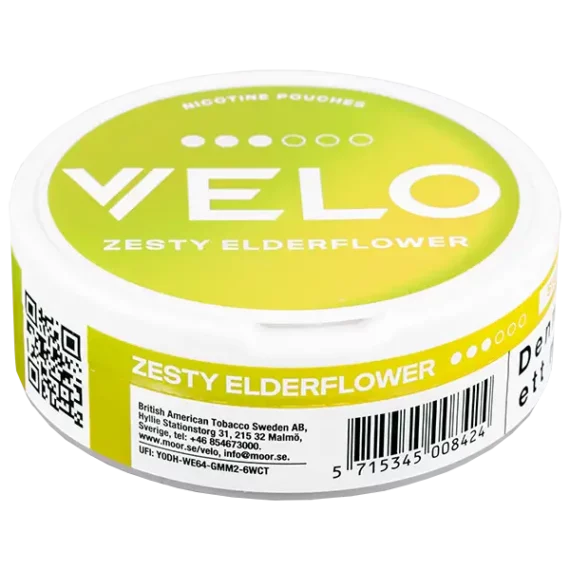 VELO Zesty Elderflower 10 mg