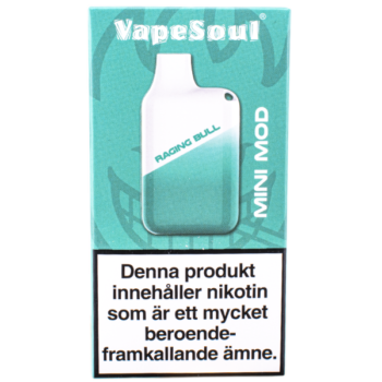 Vapesoul Mini Mod Raging Bull 20 mg - Enhetsförpackning framsidan