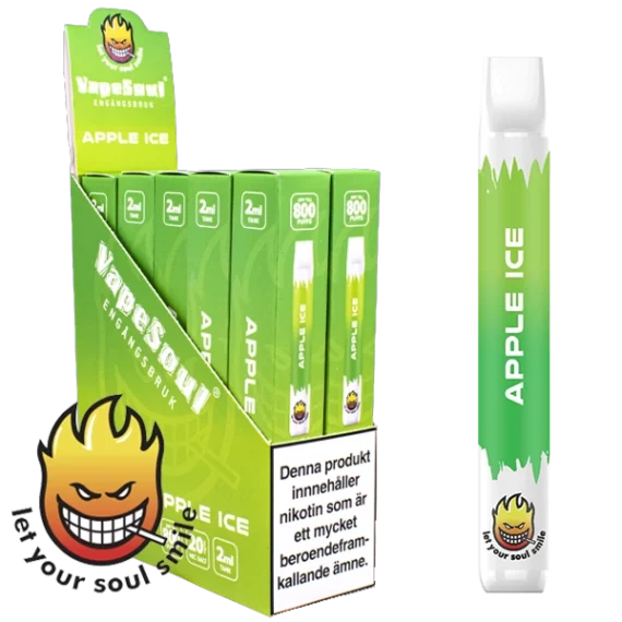 Vapesoul Apple Ice 20 mg