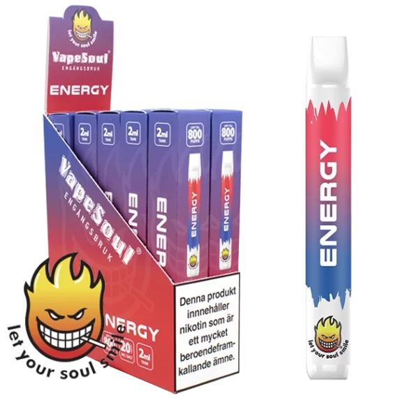 Vapesoul Energy 20 mg