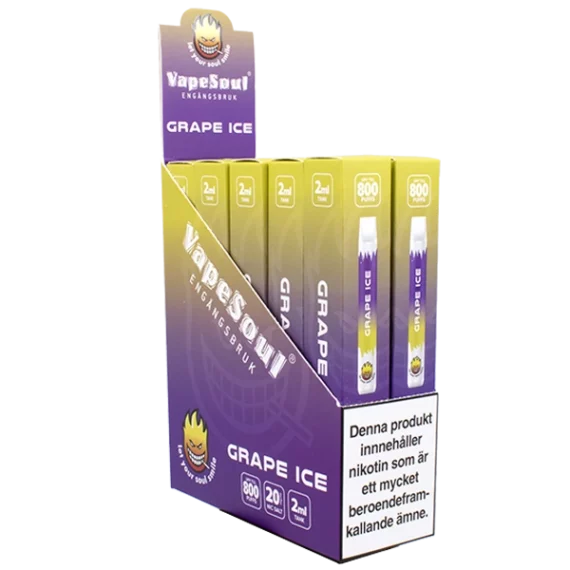 Vapesoul Grape Ice 20 mg