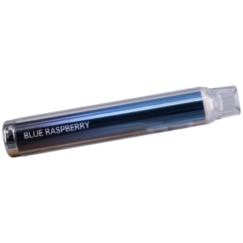 Vapesoul Mesh Clear Blue Raspberry 20 mg - liggande vapesmak.