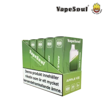 Vapesoul Mini Mod Apple Ice 20 mg 10-pack