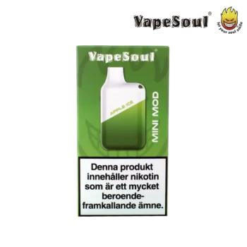 Vapesoul Mini Mod Apple Ice 20 mg Enhetsförpackning framsidan