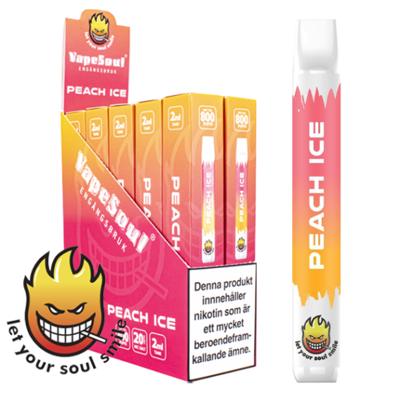 Vapesoul Peach Ice 20 mg